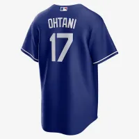 Shohei Ohtani Los Angeles Dodgers чоловічі Nike MLB Replica Jersey блакитний