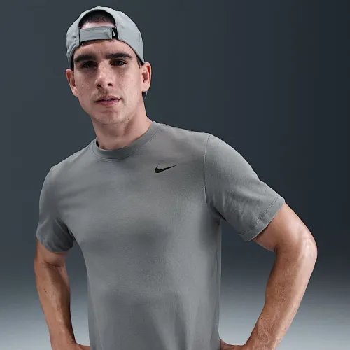 Nike Dri-FIT мужские Fitness футболка цвет серый