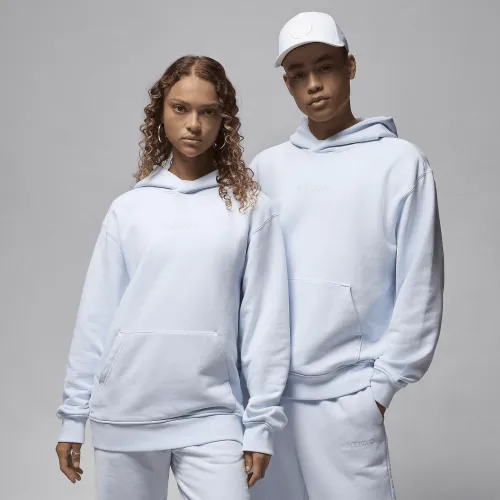Nike Air Jordan Wordmark чоловічі Fleece Pullover Толстовка з капюшоном колір сірий