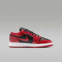 Nike Air Jordan 1 Low SE Big детские Кроссовки цвет черный