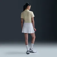Nike Victory женская Dri-FIT Short-Sleeve для гольфа Polo цвет коричневый