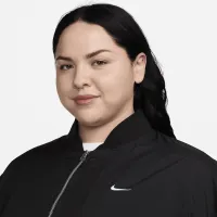 Nike Sportswear Essential жіноча оверсайз Bomber Куртка (великі розміри) колір чорний