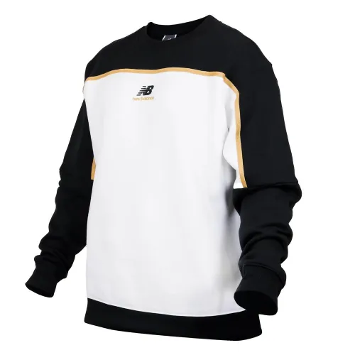 Кофта/футболка New Balance MT43525BK - білийЧорна