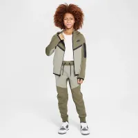 Nike Sportswear Tech Fleece Big детские Joggers цвет зеленый