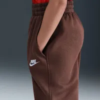 Nike Sportswear Club Fleece Big детские Loose Pants цвет коричневый