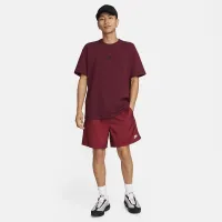 Nike Club мужские Woven Flow шорты цвет красный