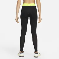 Nike Pro женская Mid-Rise Mesh-Paneled лосины цвет черный