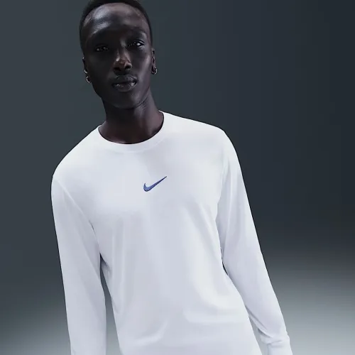 Nike чоловічі баскетбольні Long-Sleeve футболка колір білий