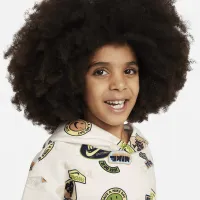 Nike Sportswear Little дитячі Printed Толстовка з капюшоном колір білий