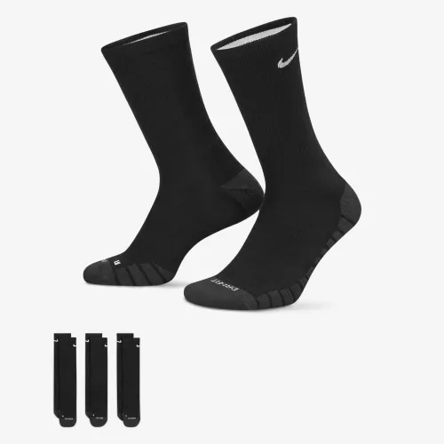Nike Everyday Max Cushioned тренировочные Crew носки (3 пары) цвет черный