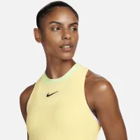 NikeCourt Slam женская Dri-FIT Tennis Tank Top Yellow