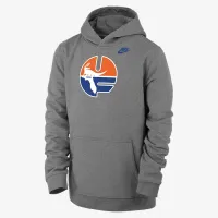 Florida Club Fleece Big детские (для мальчиков) Nike College Pullover Толстовка с капюшоном цвет серый