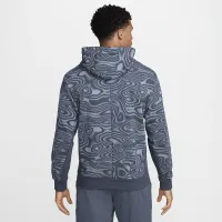 NikeCourt Heritage чоловічі Dri-FIT Fleece Tennis Толстовка з капюшоном блакитний