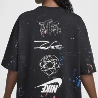 Nike Sportswear Breaking женская оверсайз Short-Sleeve футболка цвет черный