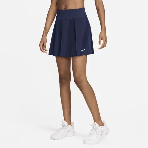 Nike Advantage жіноча Dri-FIT Printed Tennis спідниця блакитний