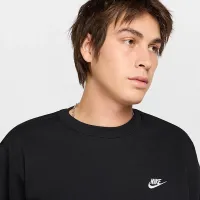 Nike Club мужские Fleece Crew цвет черный