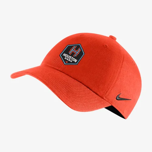 Houston Dash Heritage86 Nike NWSL Soccer Cap Orange