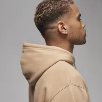 Nike Jordan Essentials мужские Fleece Толстовка с капюшоном цвет коричневый