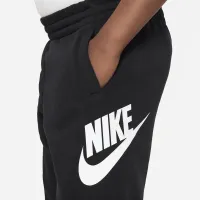 Nike Club Fleece Big дитячі Joggers (Extended Size) колір чорний