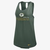 цвет зеленый Bay Packers женская Nike Dri-FIT NFL Tank Top цвет зеленый