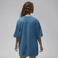 Nike Jordan женская оверсайз Graphic футболка синий
