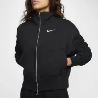 Nike Sportswear Phoenix Fleece женская оверсайз Track Куртка цвет черный