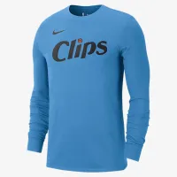LA Clippers Essential City Edition чоловічі Nike NBA Long-Sleeve футболка блакитний