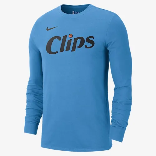 LA Clippers Essential City Edition чоловічі Nike NBA Long-Sleeve футболка блакитний