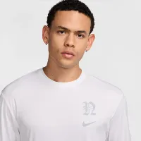 Nike Swim Hydroguard чоловічі Long-Sleeve Top колір білий