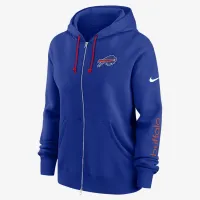 Buffalo Bills Phoenix женская Nike NFL Full-Zip Толстовка с капюшоном синий