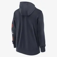 Chicago Bears Club мужские Nike NFL Full-Zip Толстовка с капюшоном синий