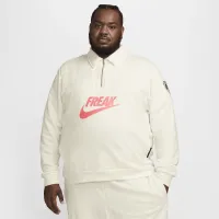 Nike Giannis Standard Issue чоловічі 1/4-Zip баскетбольні Top колір білий