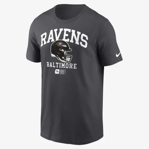 Baltimore Ravens Helmet Essential чоловічі Nike NFL футболка колір сірий