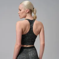 Nike Jordan Sport жіноча Dri-FIT Printed Top колір чорний