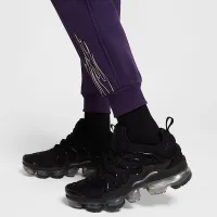 Nike Kylian Mbappé Club Fleece Big детские Soccer Joggers цвет фиолетовый