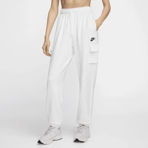Nike Sportswear Club Fleece женская Mid-Rise оверсайз Cargo Sweatpants цвет коричневый