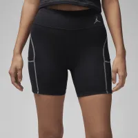 Nike Jordan Sport жіноча шорти колір чорний