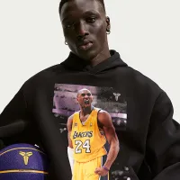 Nike Kobe мужские Dri-FIT Fleece Pullover баскетбольные Толстовка с капюшоном цвет черный
