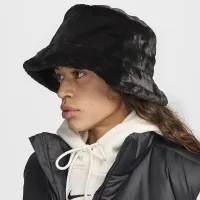 Nike Apex Faux Fur Bucket Hat колір чорний