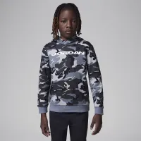 Nike Jordan Little дитячі MVP Camo Fleece 2-Piece Pullover Толстовка з капюшоном комплект колір чорний