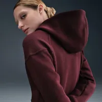 Nike Sportswear Tech Fleece Windrunner жіноча Full-Zip Толстовка з капюшоном колір червоний