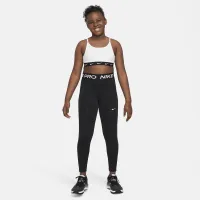 Nike Pro Leak Protection: Period Girls' Dri-FIT лосіни (Extended Size) колір чорний