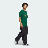 Футболка adidas Originals Trefoil Torch Tee JD2833 - зеленая