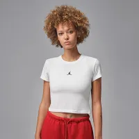 Nike Jordan Essentials женская футболка цвет белый