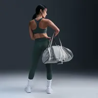 Nike Swoosh Light Support женская Non-Padded Sports Bra цвет зеленый