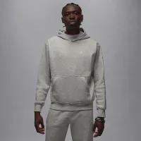 Nike Jordan Brooklyn Fleece чоловічі Pullover Толстовка з капюшоном колір сірий