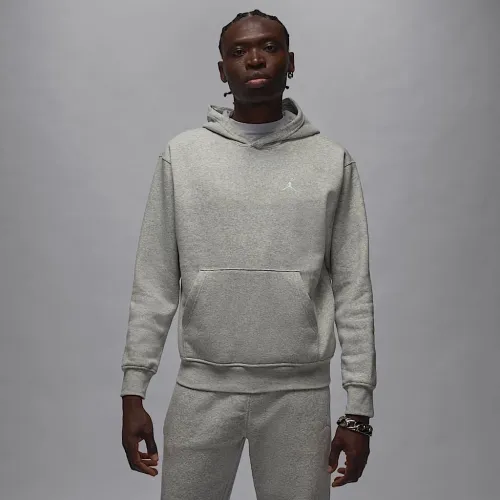 Nike Jordan Brooklyn Fleece чоловічі Pullover Толстовка з капюшоном колір сірий