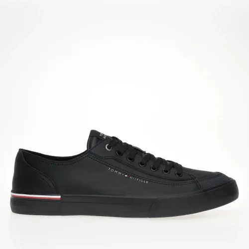 Кроссовки Tommy Hilfiger Corporate Vulc Leather FM0FM04953-BDS - Черные