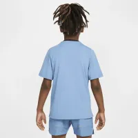 Nike Multi Big дитячі (для хлопчиків) Dri-FIT тренувальні Top блакитний