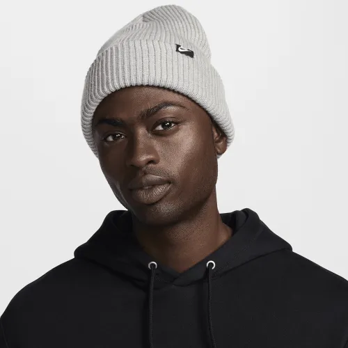 Nike Peak Futura Beanie колір сірий
